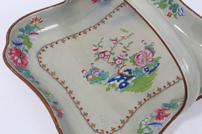 Lot 98 - Spode pearlware rectangular basket