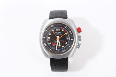 Lot 33 - Sicura Chrono Jogging wristwatch
