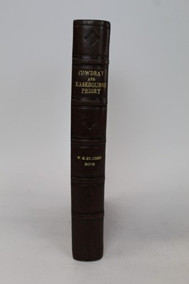 Lot 308 - Sir William St John Hope - Cowdray and Eastbourne Priory. London: Country Life 1919