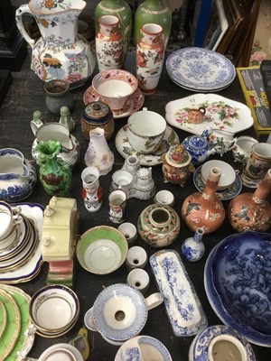 Lot 186 - Collection of decorative ceramics, 19th century and later