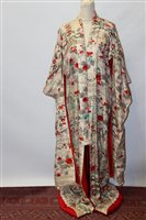 Lot 3052 - Early 20th century Japanese kimono -...