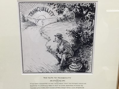Lot 50 - A Mercer original pen and ink illustration