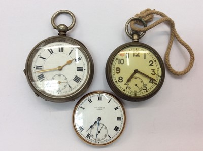 Lot 663 - Three pocket watches