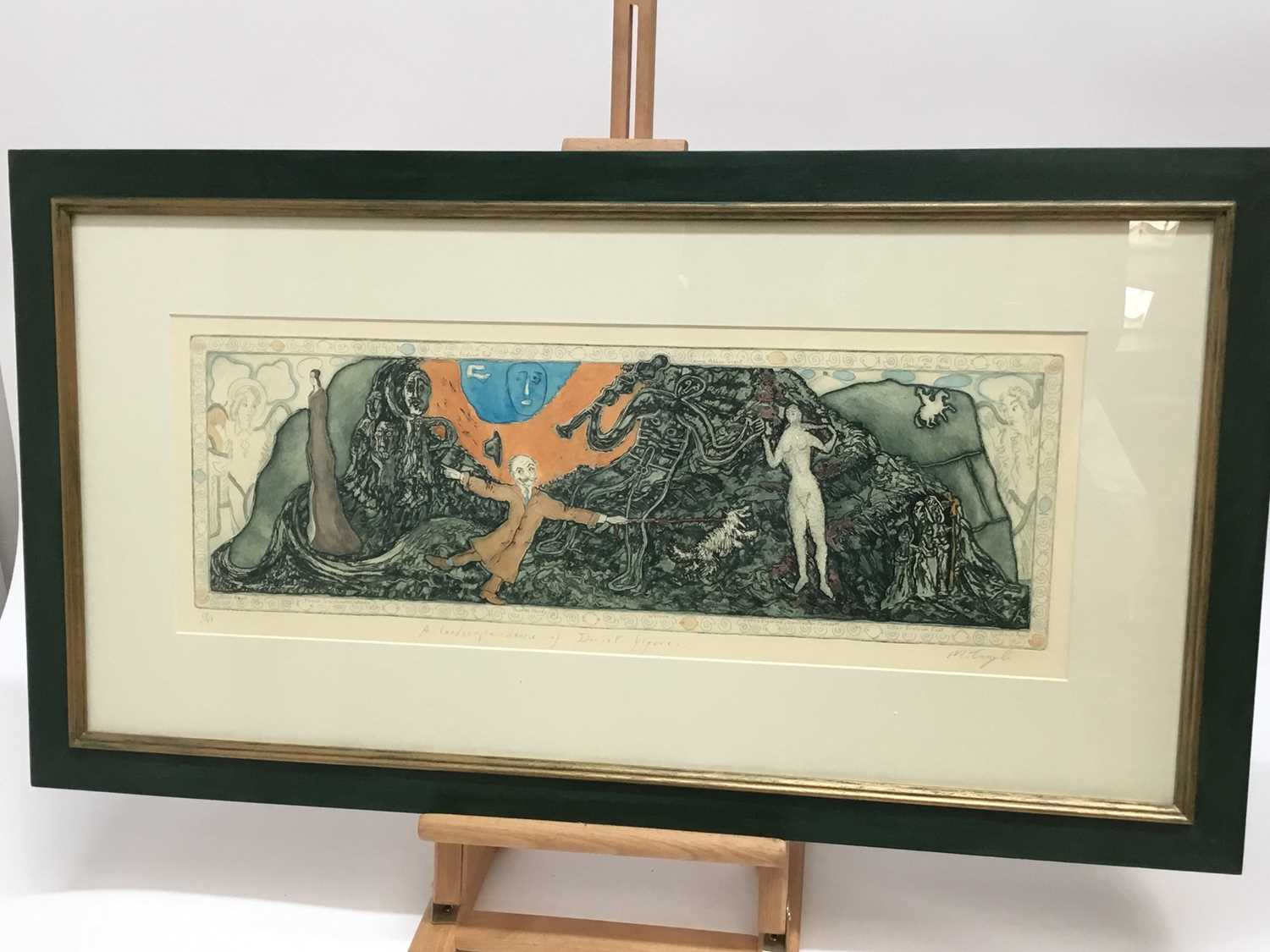 Lot 70 - Michael Tingle (contemporary) etching