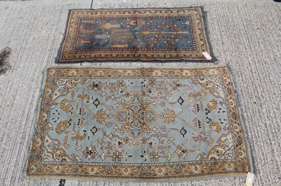 Lot 1395 - Two Turkish rugs