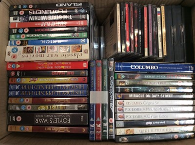 Lot 427 - Box DVDs and CDs