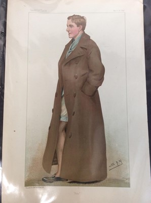 Lot 90 - Collection of 18 unframed Spy prints