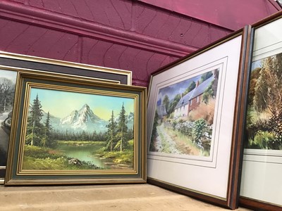 Lot 511 - Assorted paintings and prints