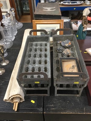 Lot 200 - Two vintage ice cream/ice lolly moulds and sundries