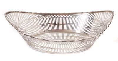 Lot 275 - Dutch silver cake basket