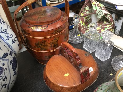 Lot 198 - Two old Chinese wedding baskets
