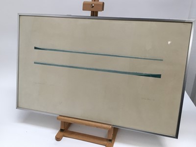 Lot 112 - John Loker, print - Two Horizons, signed and dated '72, numbered 2/50