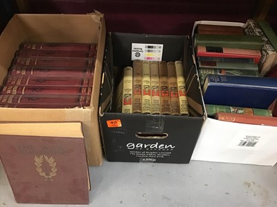Lot 535 - Ten volumes of Hammerton's The War Illustrated plus other vintage books