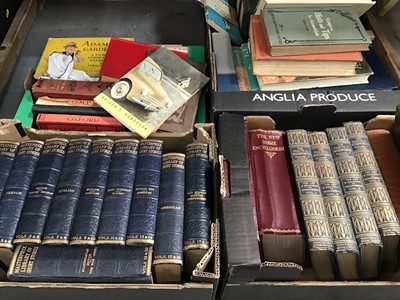 Lot 550 - Vintage novels and reference books