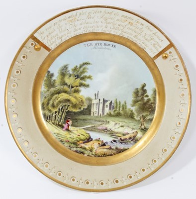 Lot 157 - Chamberlain's Worcester plate
