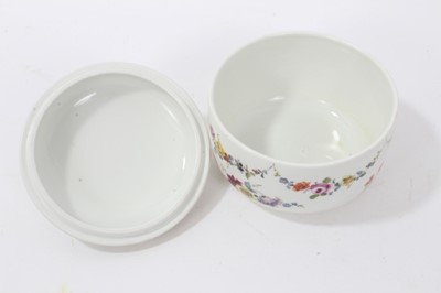 Lot 154 - Meissen sucrier and cover, circa 1775