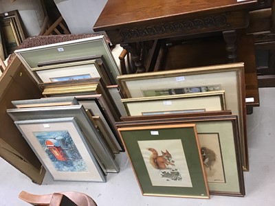 Lot 395 - Charles Clifford Turner - quantity of assorted studies to include animals, still life and various other scenes