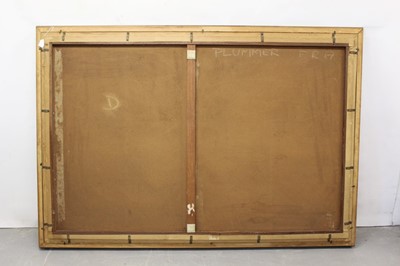 Lot 1197 - Francis Plummer (1930-2019) large egg tempera on board