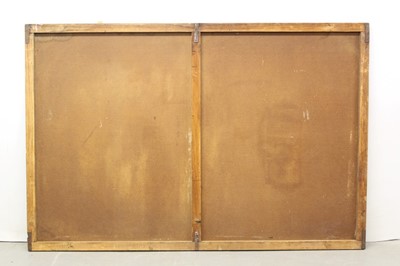 Lot 1196 - Francis Plummer (1930-2019) large egg tempera on board