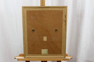Lot 1199 - Francis Plummer (1930-2019) pen, ink and wash on paper - head of a man, apparently unsigned, in glazed frame, 30cm x 22cm