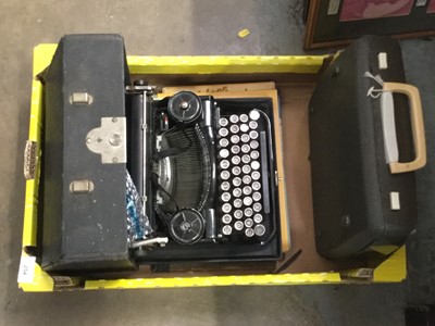 Lot 254 - Two Vintage typewriters