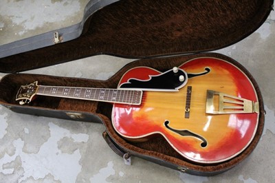 Lot 1860 - Early Grimshaw Electric Guitar in case