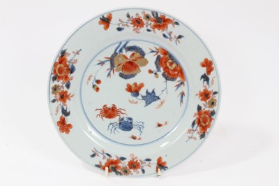 Lot 82 - Unusual Chinese Imari dish painted with crabs
