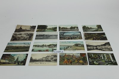 Lot 1270 - Large box of old postcards mainly GB