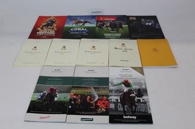 Lot 1223 - Group of Royal Ascot and other Horse Racing programmes