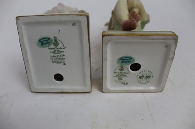 Lot 867 - Two Royal Doulton limited edition figures - The Jester HN3922 and Lady Jester HN3924