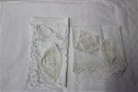 Lot 3073 - White vintage woven cotton cover by Elephant...