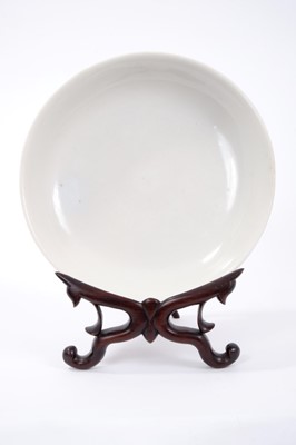 Lot 184 - Chinese Blanc de Chine dish