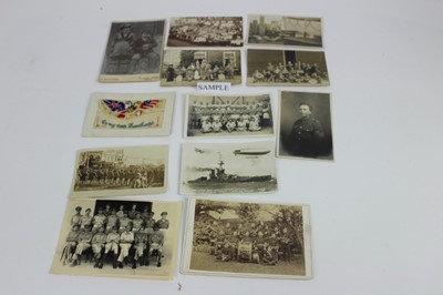 Lot 1198 - Edwardian photograph selection including Military, Sports, College, Family Portraits etc . Some framed