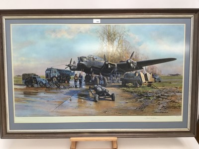 Lot 143 - Winter of '43 Somewhere in England, David Shepherd