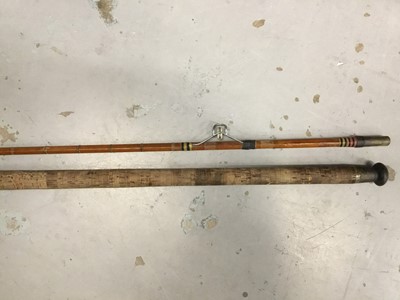 Lot 102 - Vintage fishing rod