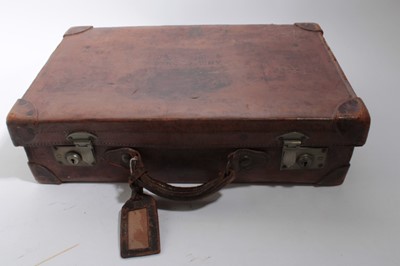 Lot 830 - Field Marshall Byng of Vimy Brown leather case