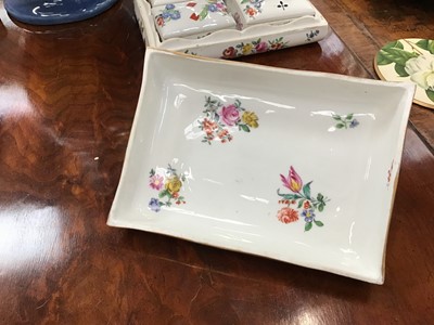Lot 154 - Unusual 19th century Dresden porcelain box