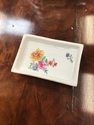 Lot 154 - Unusual 19th century Dresden porcelain box