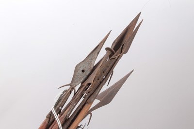 Lot 338 - Collection head hunters arrows