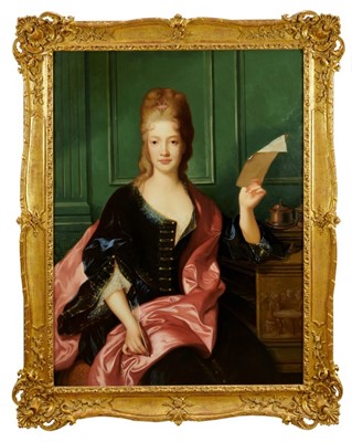 Lot 562 - Andre De Moller, oil on canvas - portrait of the Princess of Conti