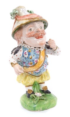 Lot 41 - Derby model of a Mansion House Dwarf, c.1820