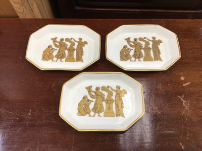 Lot 52 - Three unusual Halcyon Days small Etruscan style dish