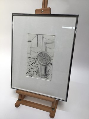 Lot 174 - Daphne Reynolds (1918-2002) still life pencil on paper