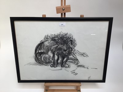 Lot 175 - Attributed to  Herbert 'Jimmy Weitmeier (German 1935-1998) seated lion