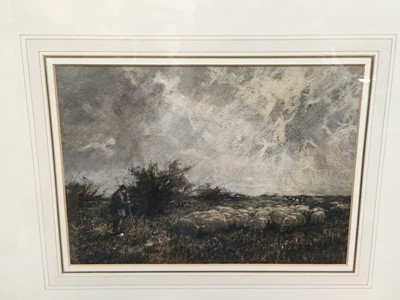 Lot 208 - Franck Brissot, watercolour