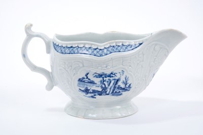 Lot 4 - Rare Worcester sauceboat
