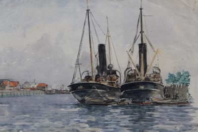 Lot 133 - Fid Harnack watercolour