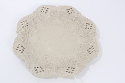 Lot 63 - 18th century English salt glazed dish