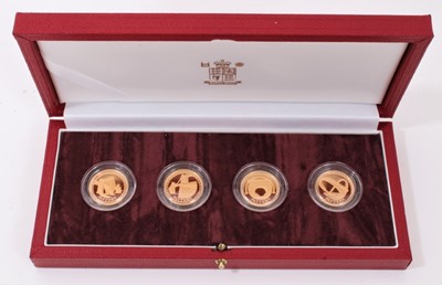 Lot 516 - G.B. - The Royal Mint issued gold four coin 'Pattern Collection' 2003 (N.B. in case of issue but without Certificate of Authenticity) (4 coin set)