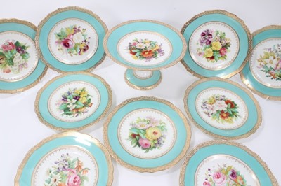 Lot 95 - Copeland dessert wares
